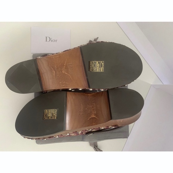 100% Authentic BNIB Diorquake Canvas Clogs. 38.5 - Picture 4 of 11